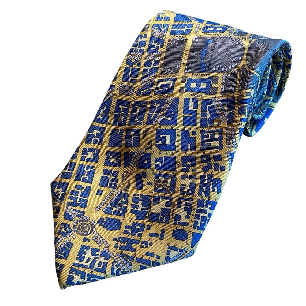 Civitas Washington 1998 Cityscape Silk Necktie